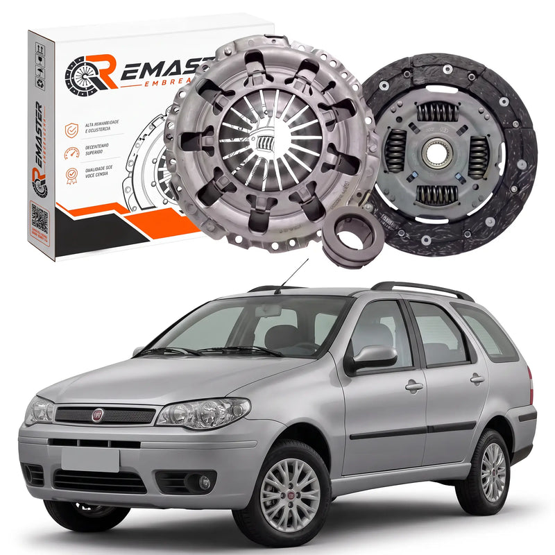 Kit de Embreagem Fiat Palio Weekend 1.0 8V e 16V - 2001 Até 2004