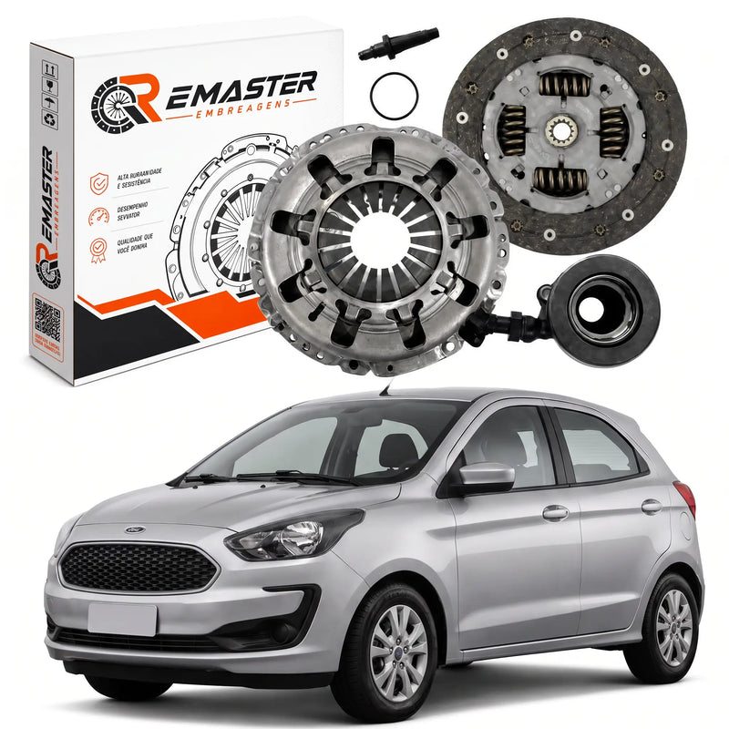 Kit Embreagem Com Atuador Ford Ka 1.0 3 Cilindro - 2018 Até 2021