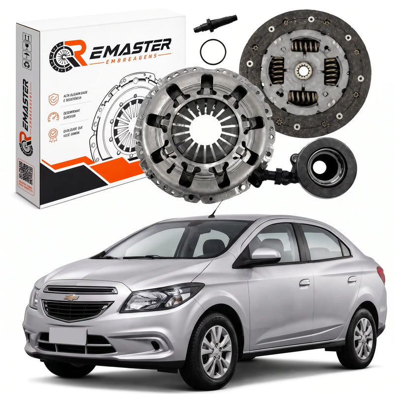 Kit Embreagem Chevrolet Prisma 1.0 1.4 8V - 2013 Até 2019