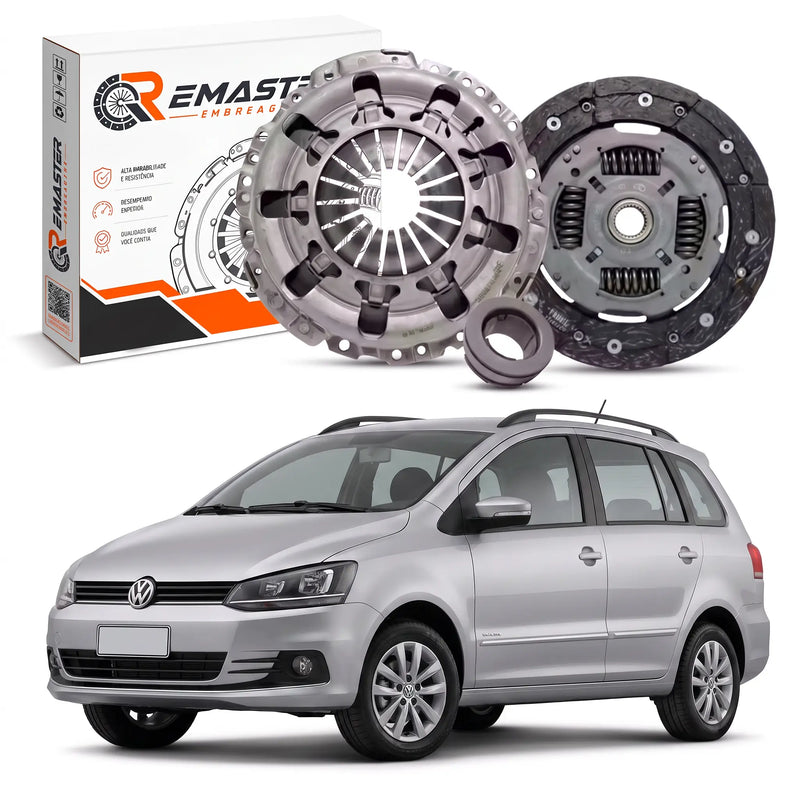 Kit de Embreagem Volkswagen SpaceFox 1.6 8V - 2006 Até 2019